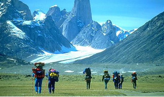 Parque nacional de Auyuittuq  lugares más aislados del mundo